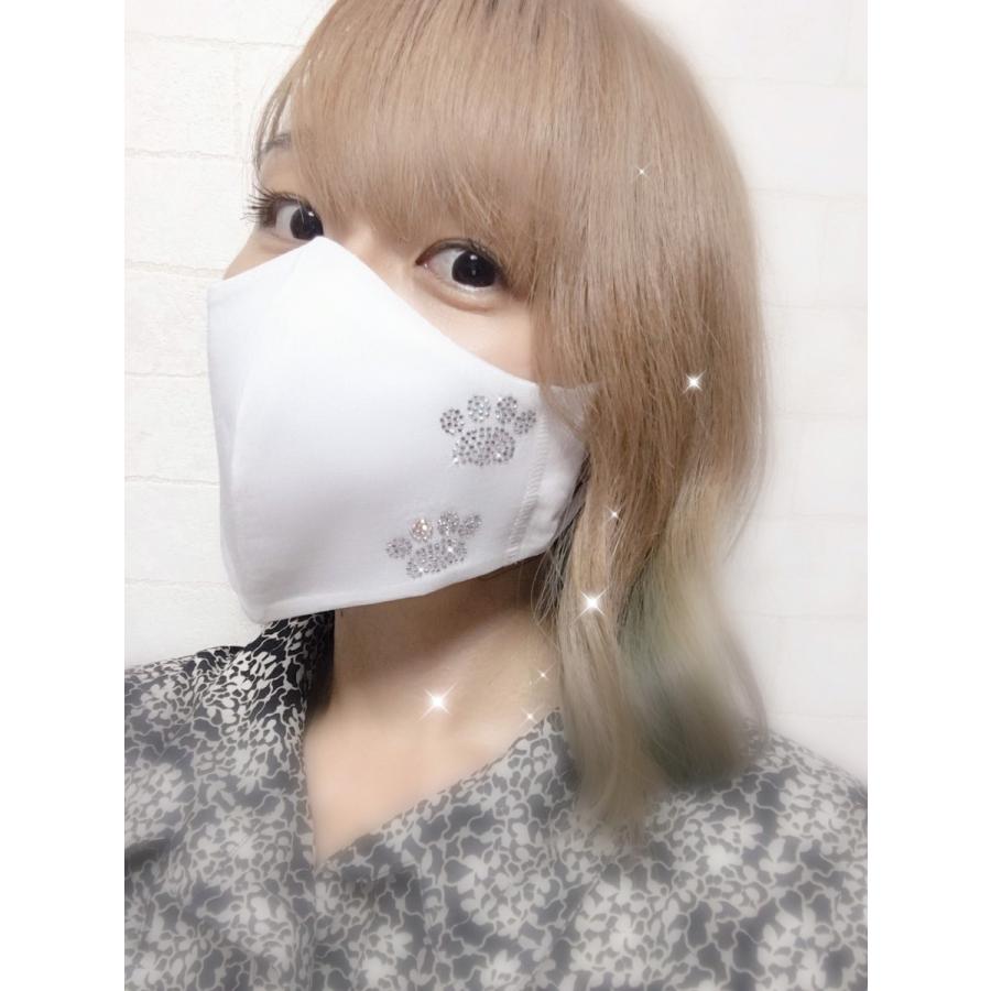FREESマスク034 new肉球ラインストーンマスク フリーズマスク キラキラマスク 水洗い100回洗える 日本製 FREES MASK ビジュー |  | 09