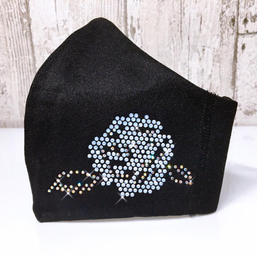 FREES037  ローズフラワー ラインストーン100回洗える 日本製 高機能　厚生省令第34号基準以下　花粉粒子補修効率96パーセントJIS対応 三層構造不織布使用 |  | 14