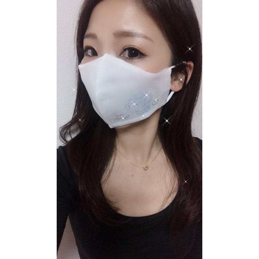 FREES037  ローズフラワー ラインストーン100回洗える 日本製 高機能　厚生省令第34号基準以下　花粉粒子補修効率96パーセントJIS対応 三層構造不織布使用 |  | 16