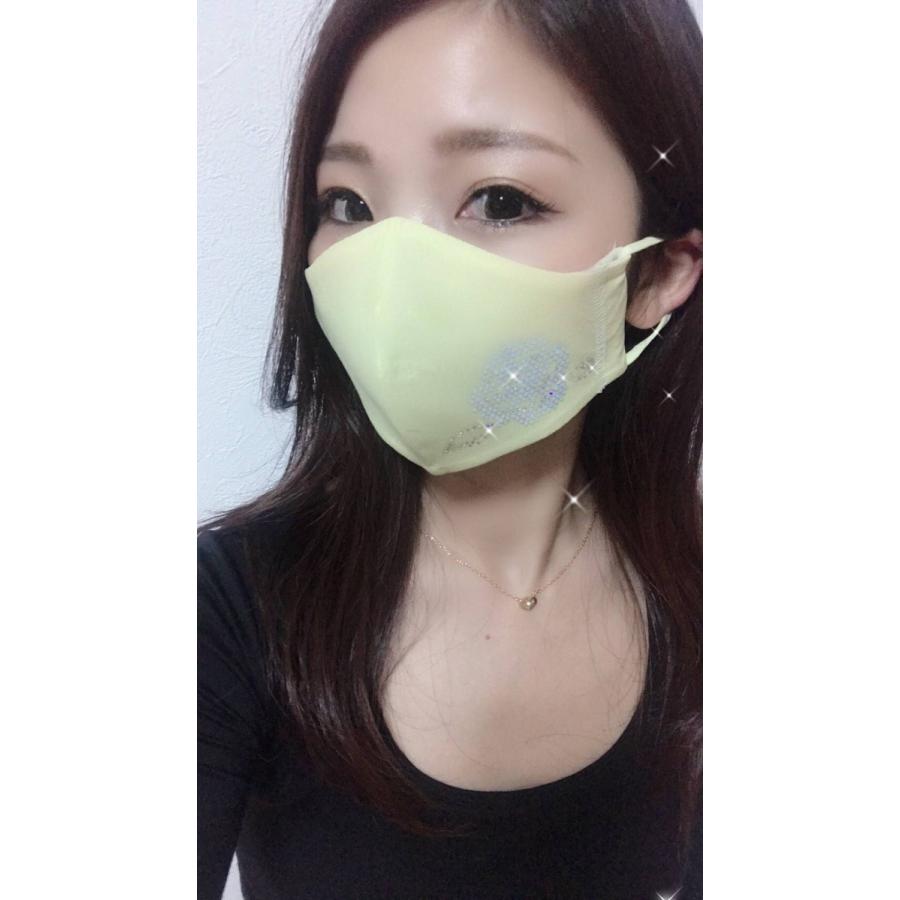 FREES037  ローズフラワー ラインストーン100回洗える 日本製 高機能　厚生省令第34号基準以下　花粉粒子補修効率96パーセントJIS対応 三層構造不織布使用 |  | 06