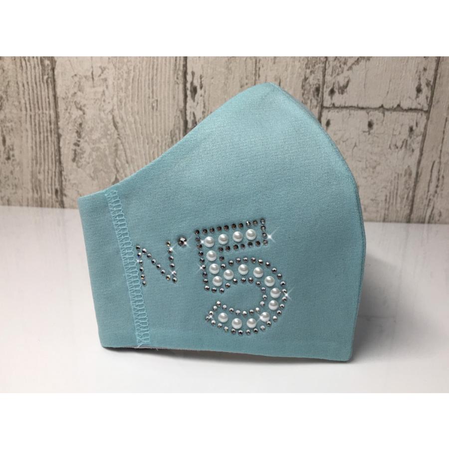 FREES043 NO,5シャネル風 高級パール使用100回洗える 日本製高機能　厚生省令第34号基準以下　花粉粒子補修効率96パーセントJIS対応 三層構造不織布使用 |  | 14