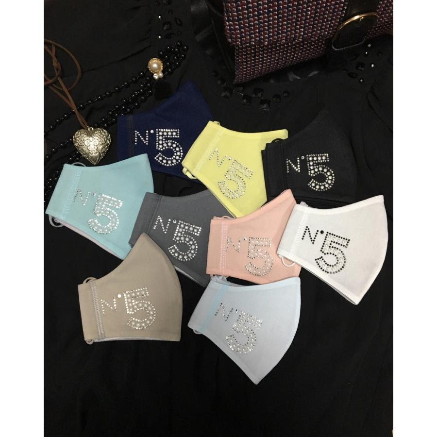 FREES043 NO,5シャネル風 高級パール使用100回洗える 日本製高機能　厚生省令第34号基準以下　花粉粒子補修効率96パーセントJIS対応 三層構造不織布使用 |  | 16