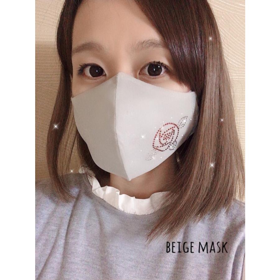 NEW FREESマスク047 パールローズ　ラインストーンマスク フリーズマスク キラキラマスク 水洗い100回洗える 日本製 FREES MASK ビジュー |  | 04