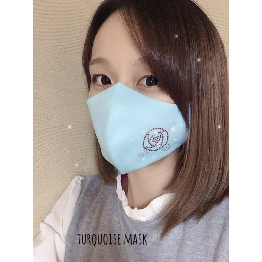 NEW FREESマスク047 パールローズ　ラインストーンマスク フリーズマスク キラキラマスク 水洗い100回洗える 日本製 FREES MASK ビジュー |  | 07