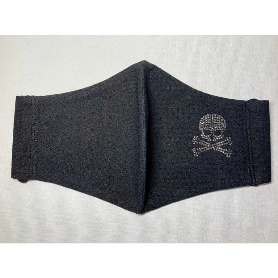 FREESマスク061 Ｌサイズ new骨ドクロ　ラインストーンカラーブラックダイヤ使用 キラキラマスク 日本製 パパ、彼氏へのプレゼントに！ |  | 10