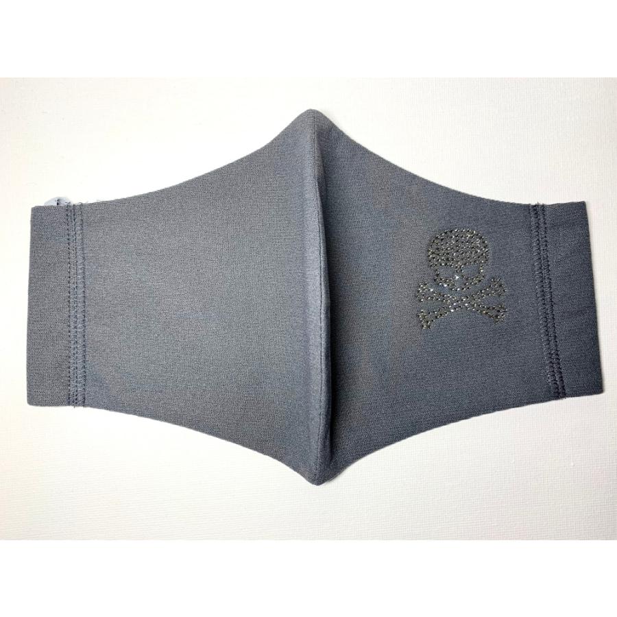 FREESマスク061 Ｌサイズ new骨ドクロ　ラインストーンカラーブラックダイヤ使用 キラキラマスク 日本製 パパ、彼氏へのプレゼントに！ |  | 11