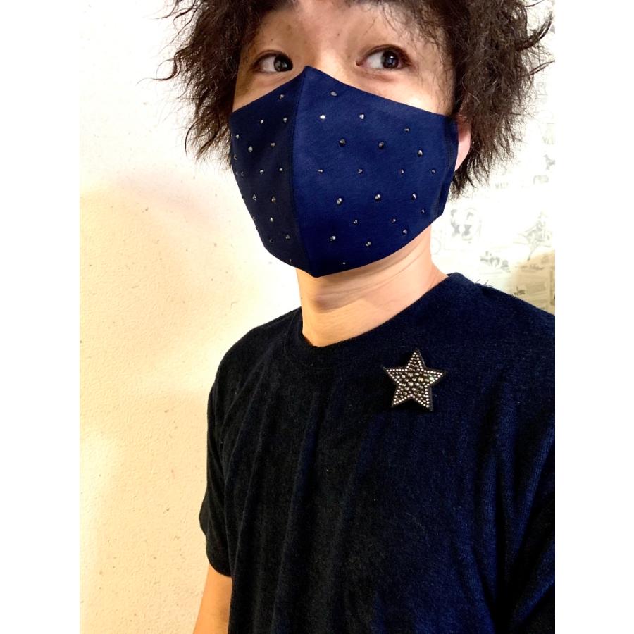 FREES063 Ｌサイズ new 大小ちりばめヘマタイトパパ、彼氏へのプレゼントに！高機能　厚生省令第34号基準以下　花粉粒子補修効率96パーセント三層構造不織布使用 | 