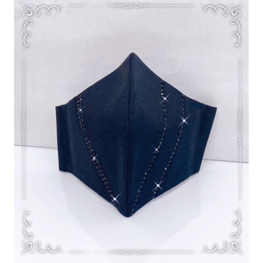 FREES003 ３本ラインラインキラキラマスク 100回洗える 日本製 高機能　厚生省令第34号基準以下　花粉粒子補修効率96パーセントJIS対応 三層構造不織布使用 |  | 04