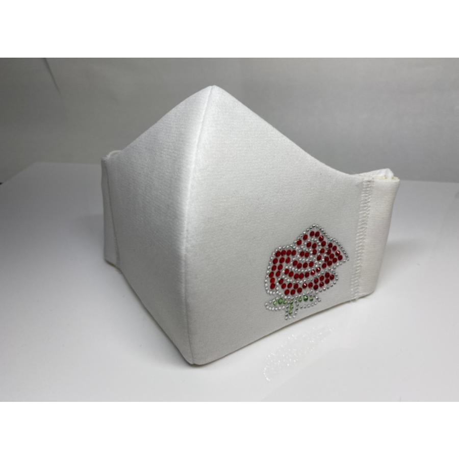 FREESマスク006 バラ ラインストーンマスク フリーズマスク キラキラマスク 水洗い100回洗える 日本製 FREES MASK ビジュー |  | 02