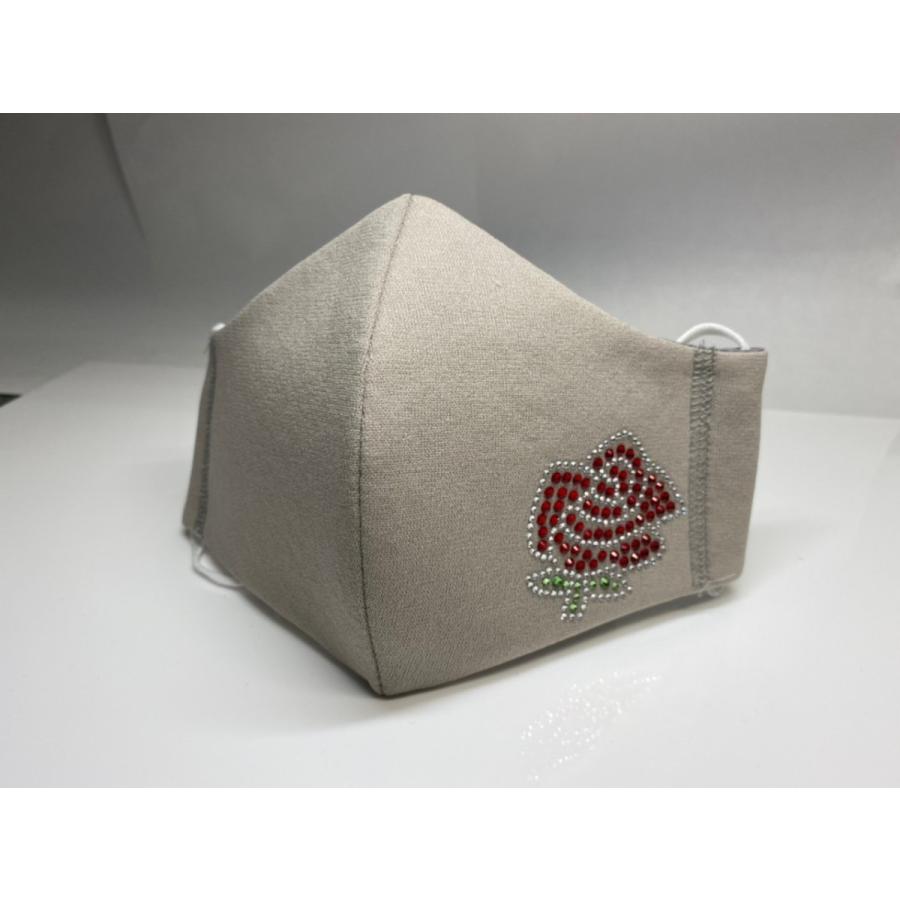 FREESマスク006 バラ ラインストーンマスク フリーズマスク キラキラマスク 水洗い100回洗える 日本製 FREES MASK ビジュー |  | 03