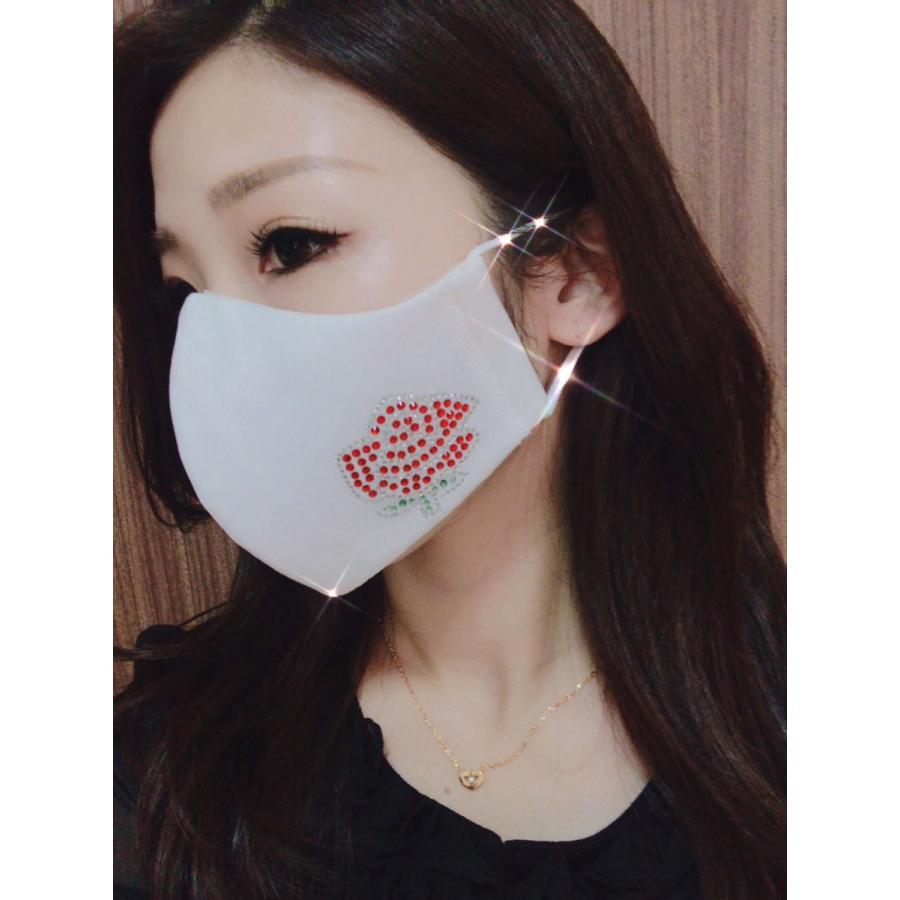 FREESマスク006 バラ ラインストーンマスク フリーズマスク キラキラマスク 水洗い100回洗える 日本製 FREES MASK ビジュー |  | 06
