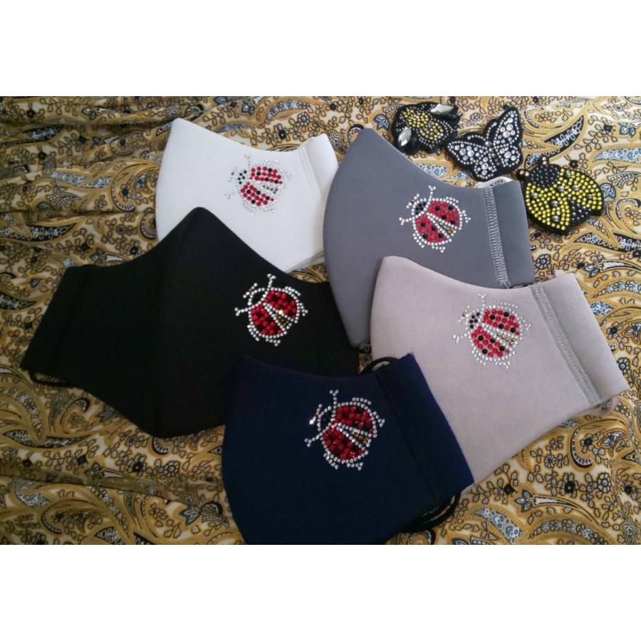 FREESマスク007 てんとう虫ラインストーンマスク フリーズマスク キラキラマスク 水洗い100回洗える 日本製 FREES MASK ビジュー |  | 14