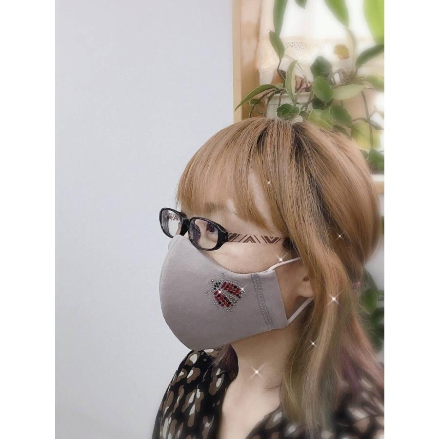 FREESマスク007 てんとう虫ラインストーンマスク フリーズマスク キラキラマスク 水洗い100回洗える 日本製 FREES MASK ビジュー |  | 02