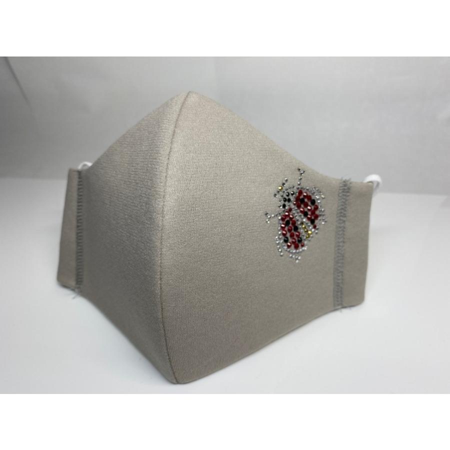 FREESマスク007 てんとう虫ラインストーンマスク フリーズマスク キラキラマスク 水洗い100回洗える 日本製 FREES MASK ビジュー |  | 05