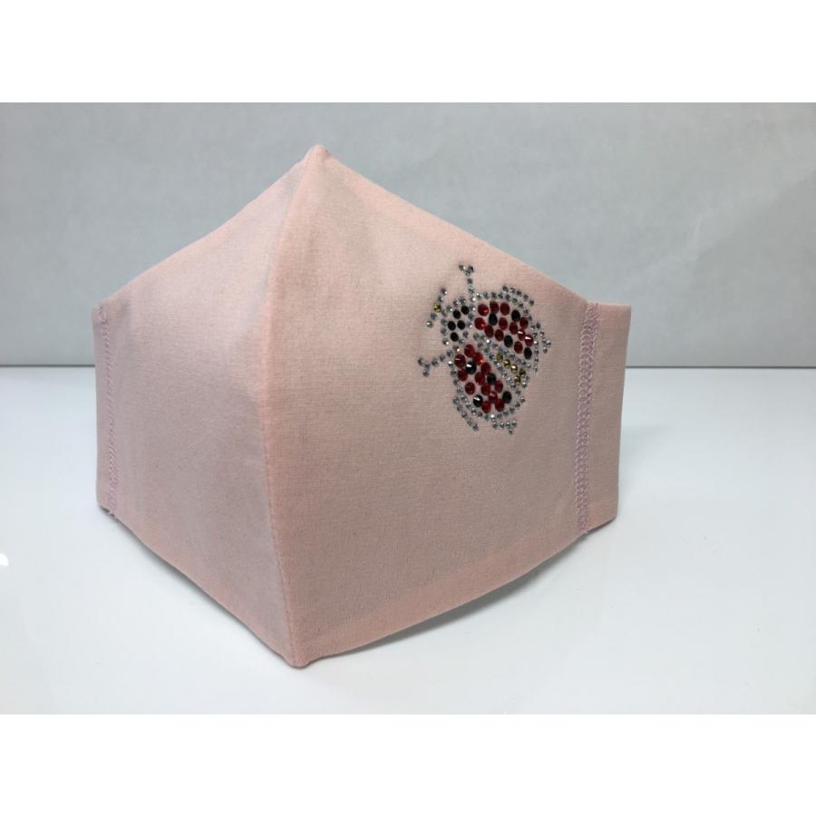 FREESマスク007 てんとう虫ラインストーンマスク フリーズマスク キラキラマスク 水洗い100回洗える 日本製 FREES MASK ビジュー |  | 08