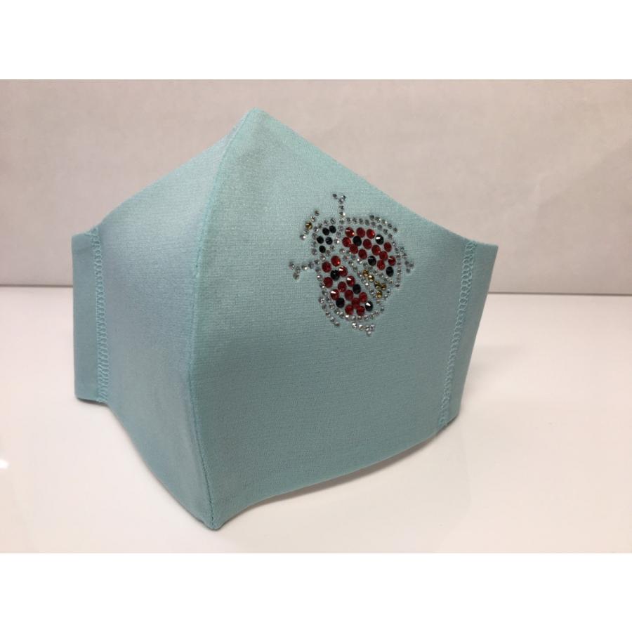 FREESマスク007 てんとう虫ラインストーンマスク フリーズマスク キラキラマスク 水洗い100回洗える 日本製 FREES MASK ビジュー |  | 09