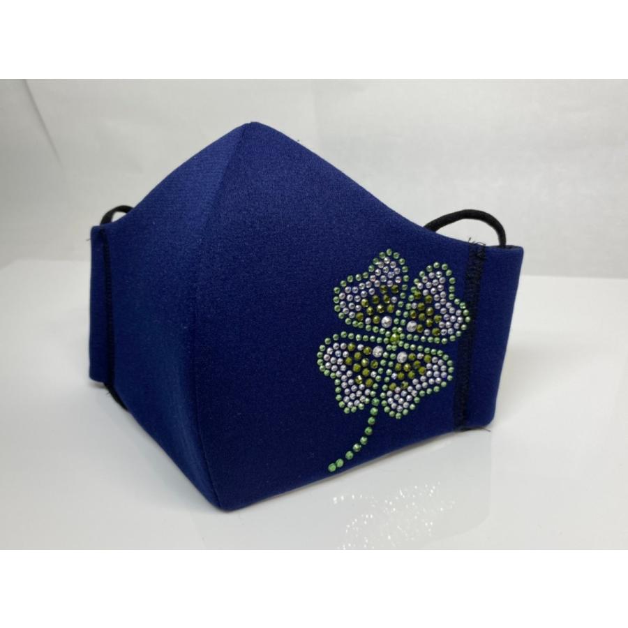 FREESマスク008 クローバーラインストーンマスク フリーズマスク キラキラマスク 水洗い100回洗える 日本製 FREES MASK |  | 02