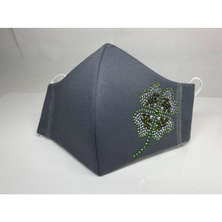 FREESマスク008 クローバーラインストーンマスク フリーズマスク キラキラマスク 水洗い100回洗える 日本製 FREES MASK |  | 04