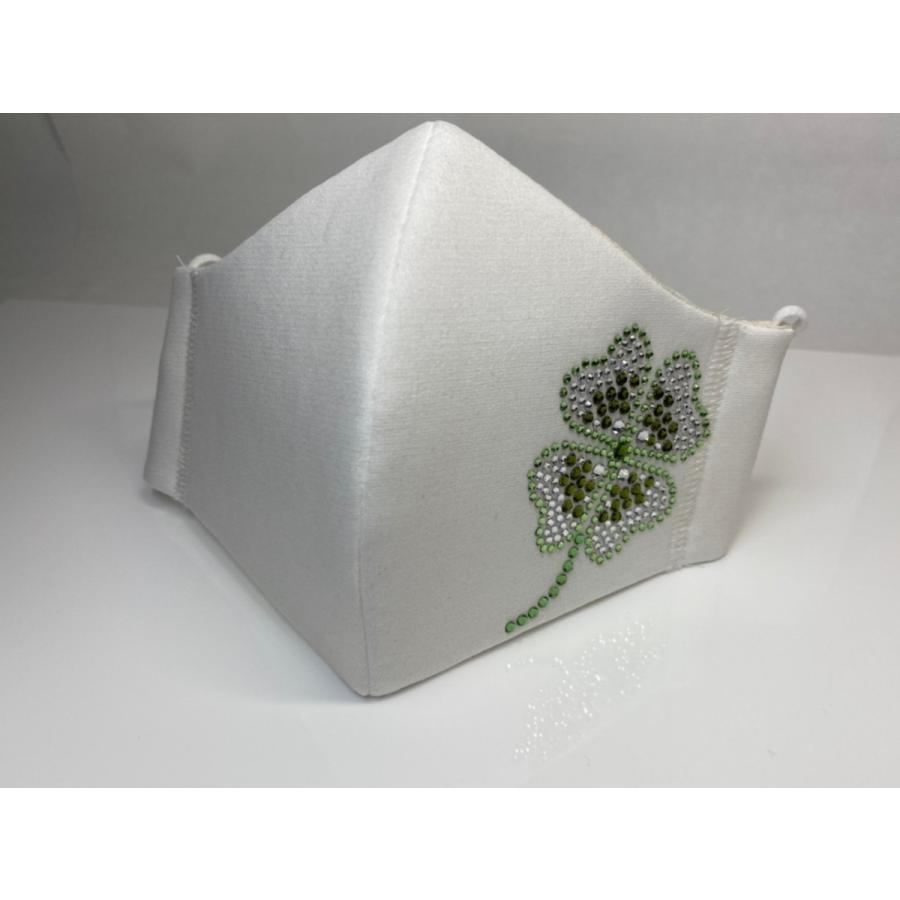 FREESマスク008 クローバーラインストーンマスク フリーズマスク キラキラマスク 水洗い100回洗える 日本製 FREES MASK |  | 05