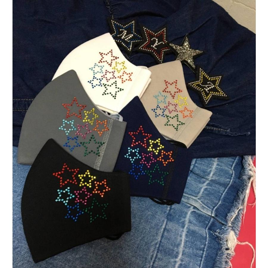 FREESマスク022 マルチスターラインストーンマスク フリーズマスク キラキラマスク 水洗い100回洗える 日本製 FREES MASK ビジュー |  | 06