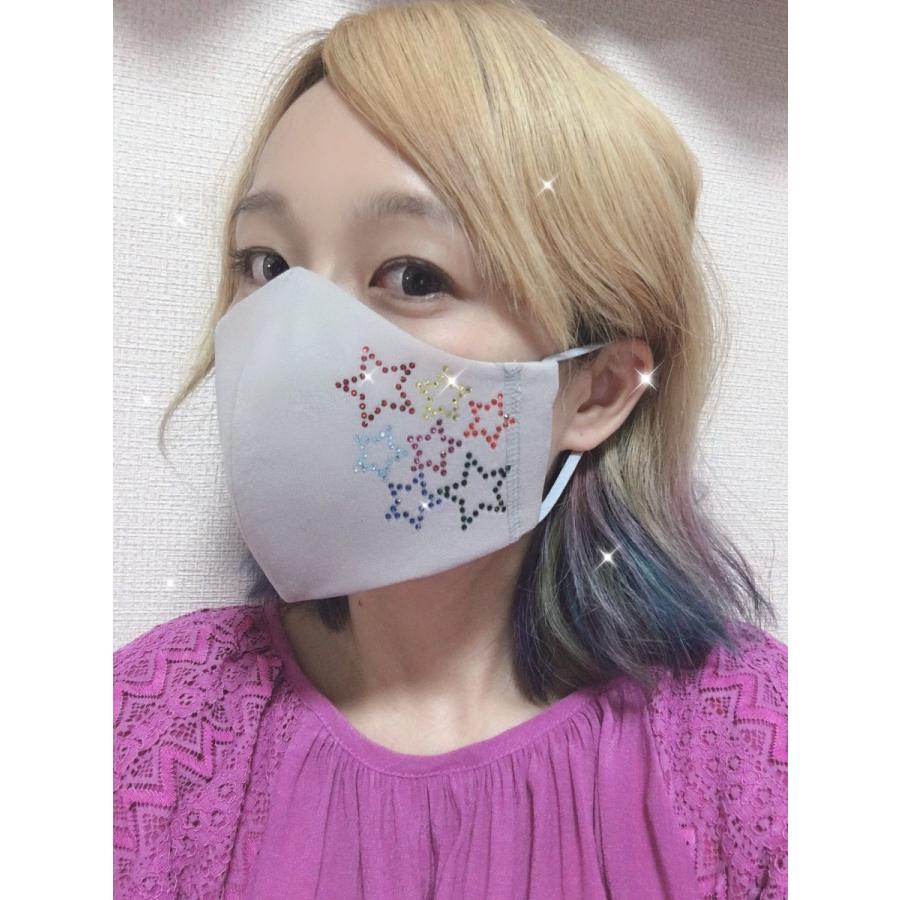 FREESマスク022 マルチスターラインストーンマスク フリーズマスク キラキラマスク 水洗い100回洗える 日本製 FREES MASK ビジュー |  | 02