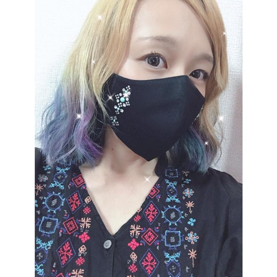 FREES025 トルコ ラインストーン 100回洗える 日本製 FREES MASK高機能　厚生省令第34号基準以下　花粉粒子補修効率96パーセントJIS対応 三層構造不織布使用 |  | 13