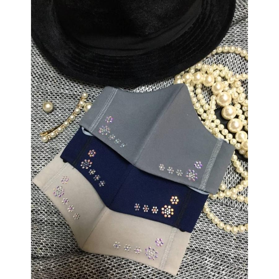 FREES030 花　キラキラマスク 100回洗える 日本製 高機能　厚生省令第34号基準以下　花粉粒子補修効率96パーセントJIS対応 三層構造不織布使用 |  | 15