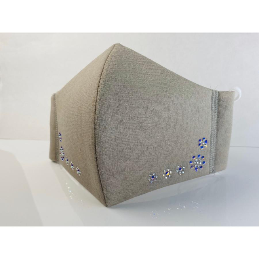 FREES030 花　キラキラマスク 100回洗える 日本製 高機能　厚生省令第34号基準以下　花粉粒子補修効率96パーセントJIS対応 三層構造不織布使用 |  | 05