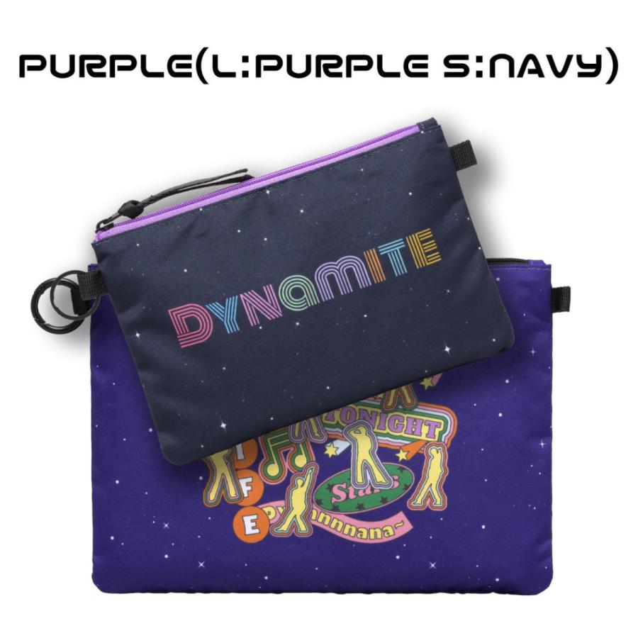 FILA（フィラ） BTSコラボ ポーチセット(パープルセット) BTS X FILA