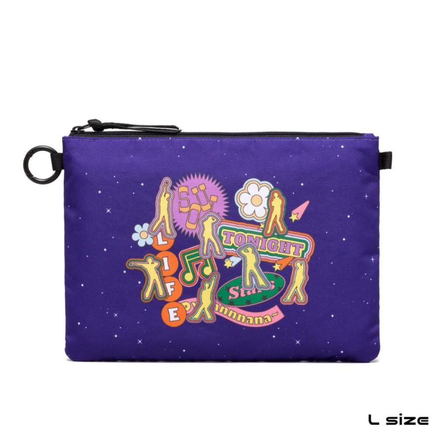 FILA（フィラ） BTSコラボ ポーチセット(パープルセット) BTS X FILA