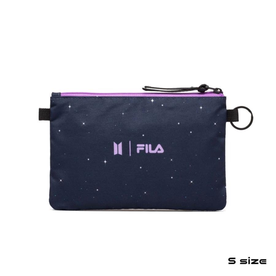 FILA（フィラ） BTSコラボ ポーチセット(パープルセット) BTS X FILA