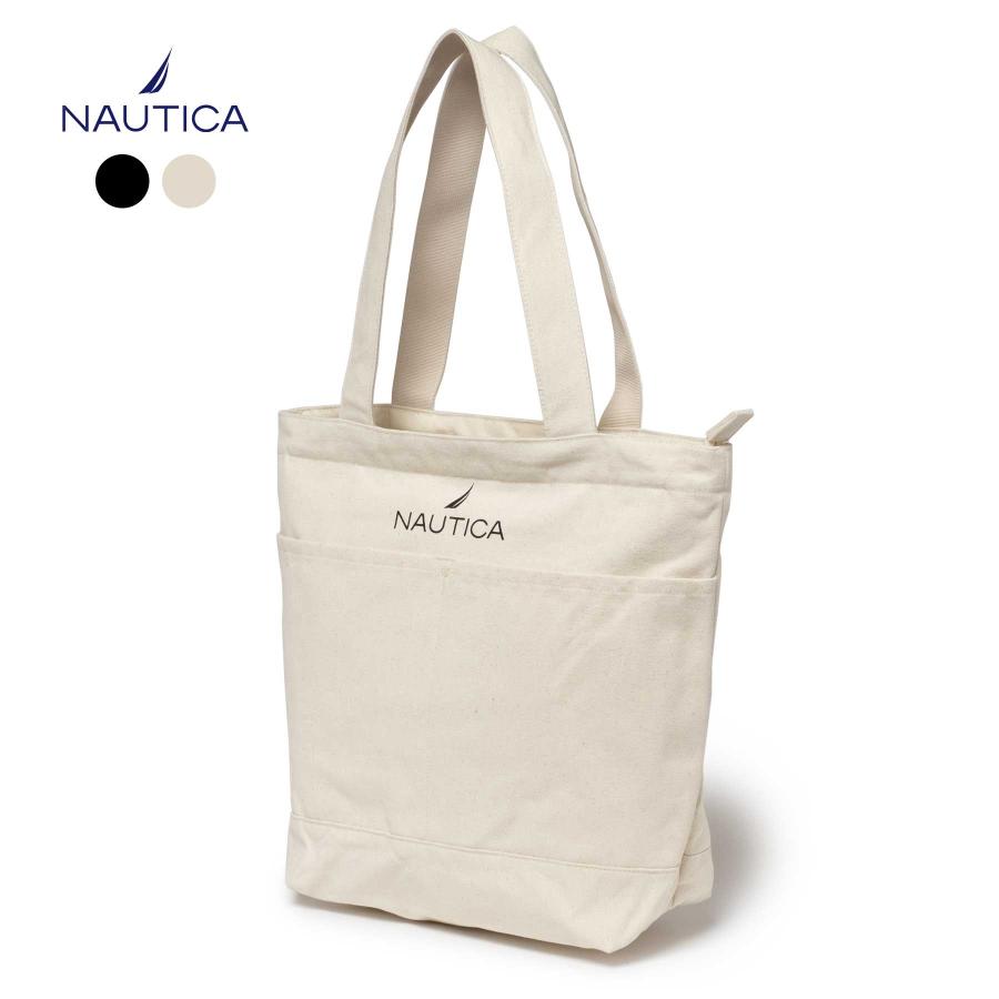 NAUTICA ノーティカ トートバッグ A4 メンズ レディース カジュアル 帆布 キャンバス 370-7511 | NAUTICA