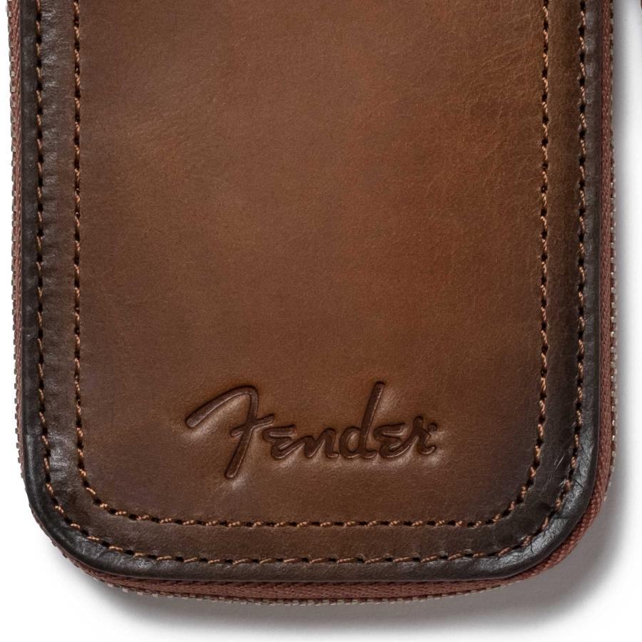 Fender フェンダー コインケース 小銭入れ ラウンドファスナー ファスナー 財布 メンズ レディース 本革 レザー ギター 950-501 | Fender | 09