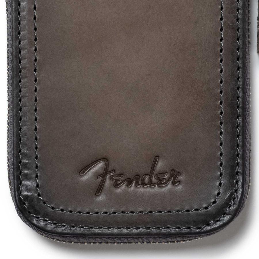 Fender フェンダー コインケース 小銭入れ ラウンドファスナー ファスナー 財布 メンズ レディース 本革 レザー ギター 950-501 | Fender | 10