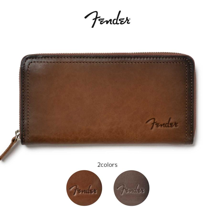 Fender（フェンダー） 長財布 財布 ラウンドファスナー ファスナー