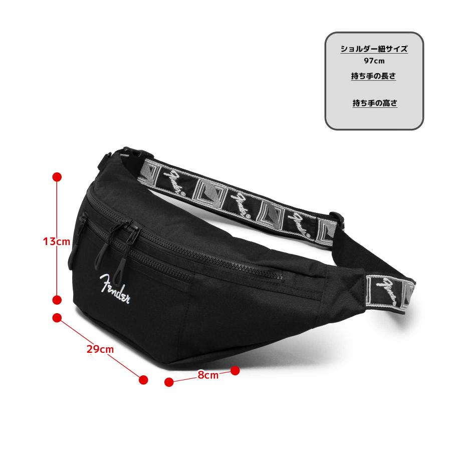 Fender（フェンダー） ボディバッグ スリングバッグ メンズ レディース