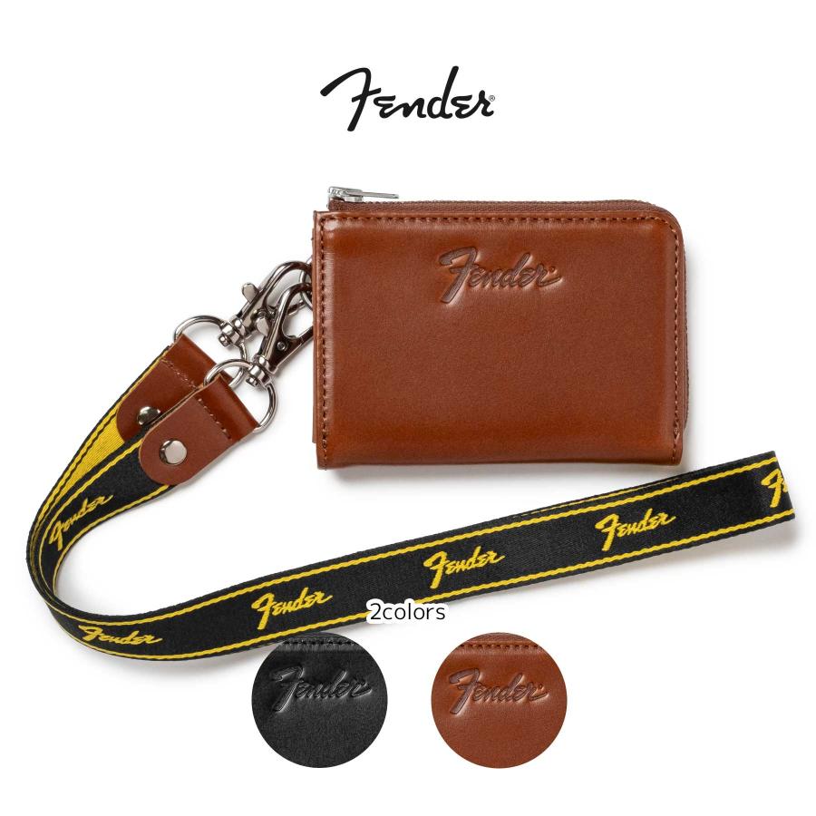 Fender（フェンダー） コインケース 小銭入れ 財布 L字ファスナー
