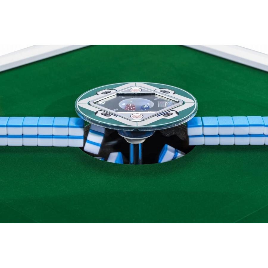 全自動麻雀卓【34mm牌/緑色卓】 FR-Xゼロ <サイドテーブル/牌洗浄