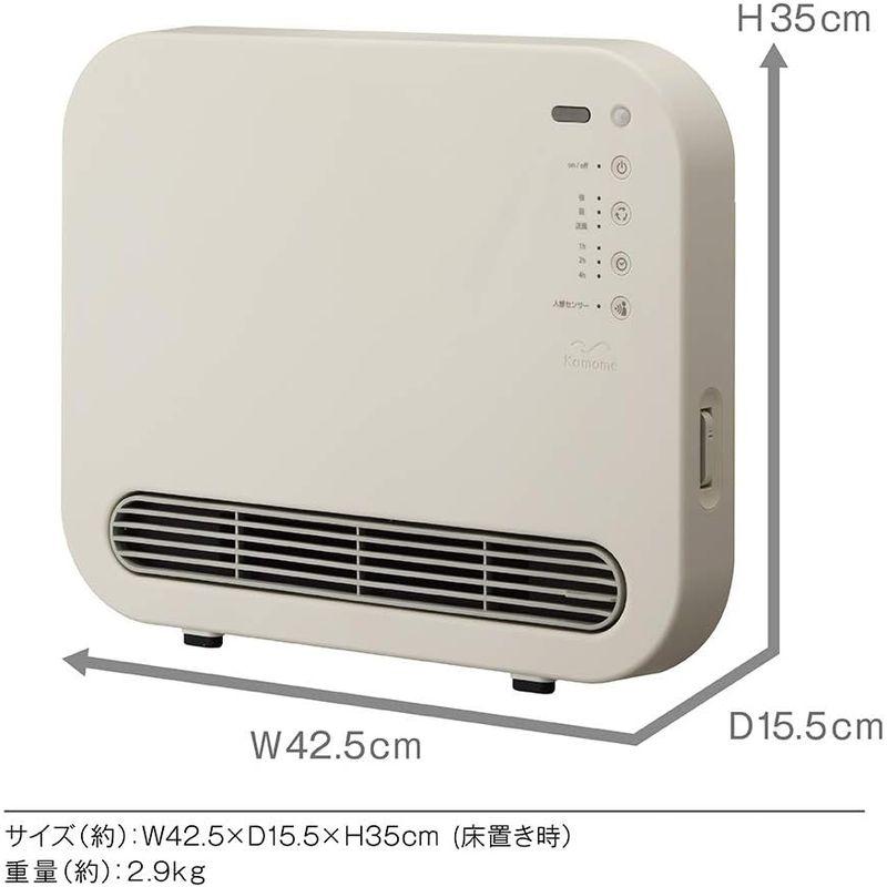 Kamome セラミックヒーター ホワイト ドウシシャ KCHU-121J WH セラミックヒーター ホワイト ドウシシャ KCHU 121J WH サイズ