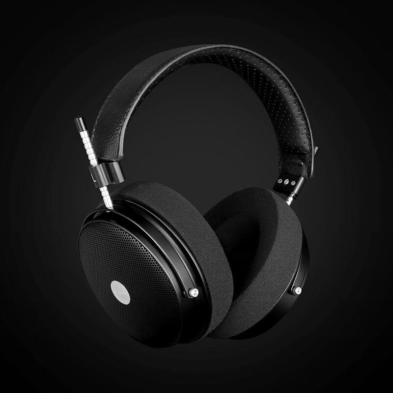 cooyin SR70 ヘッドホン オープン型 有線 開放型 70mmHD大口径振動板 ケーブル着脱式 オーバーイヤー 3.5mmジャック SR70 ヘッドホン オープン型 有線 開放型 70mmHD大口径振動板 ケーブル着脱式 オーバーイヤー 5mmジャック
