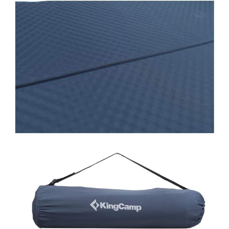 Kingcamp エアーマット ダブル インフレーターマット 自動膨張 テント