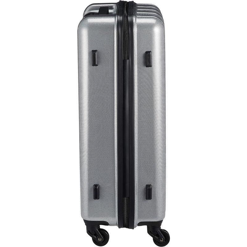 ビバーシェ スーツケース ファスナー TSAロック レインカバー付き 52L 62 cm 3.8kg YZ-H-S シルバー ファスナー スーツケース TSAロック レインカバー付き 52L cm 8kg YZ シルバー
