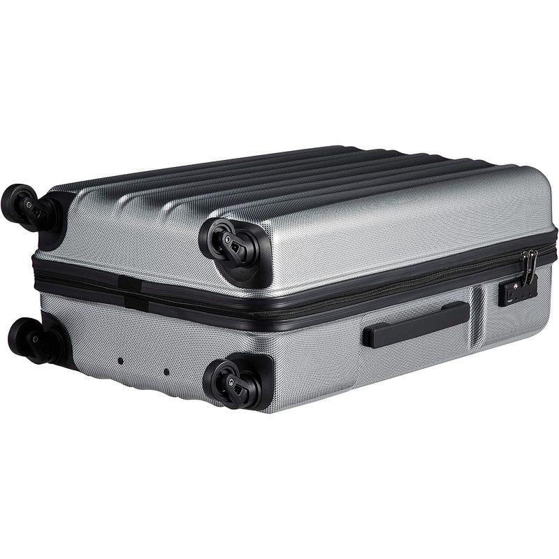 ビバーシェ スーツケース ファスナー TSAロック レインカバー付き 52L 62 cm 3.8kg YZ-H-S シルバー ファスナー スーツケース TSAロック レインカバー付き 52L cm 8kg YZ シルバー