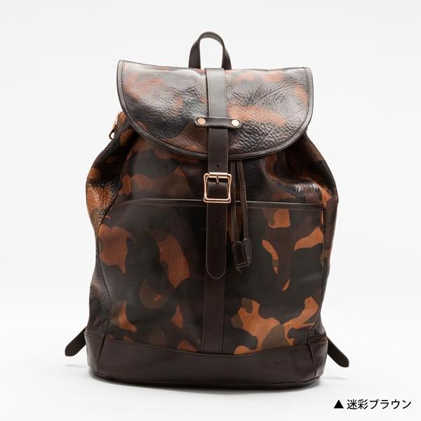 バッグパック モブリス Camo Leather Rucksack リュックサック moblis 