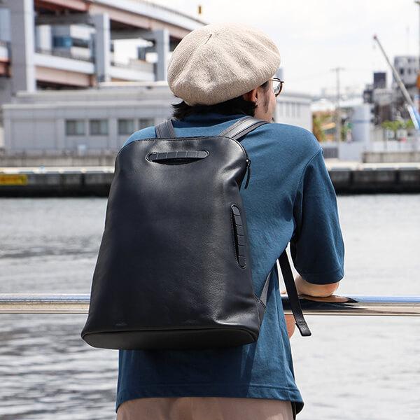 TOMOE（トモエ） レザーバックパック レザーバックパック SLIM BP