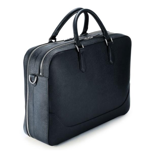 PELLE MORBIDA ブリーフバッグ(2室タイプ) ブラック CA014A-ブリーフバッグ(2室タイプ) BLACK | PELLE MORBIDA ペッレ モルビダ