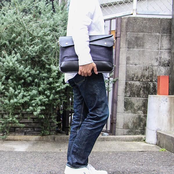 クラッチバッグ メンズ ビアベリー DOUBLE FLAPS L BEERBELLY クラッチバッグ メンズ ビアベリー DOUBLE FLAPS L BEERBELLY