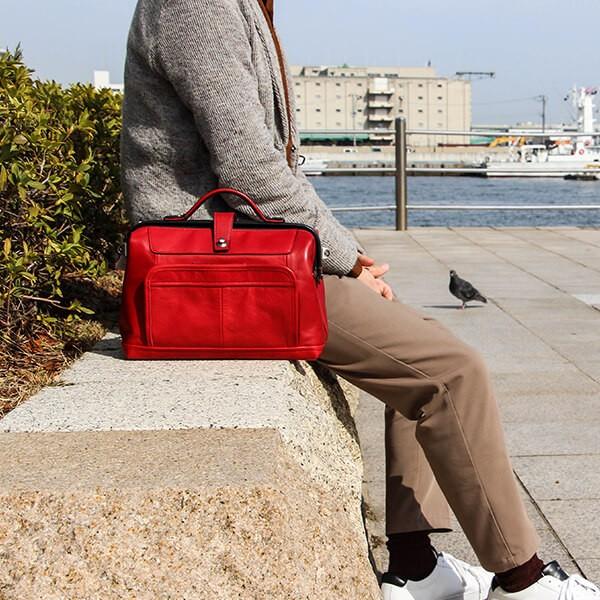 ARTPHERE レッド バッグ アートフィアー Cavallo カバロ ダレスショルダー ダレスバッグ