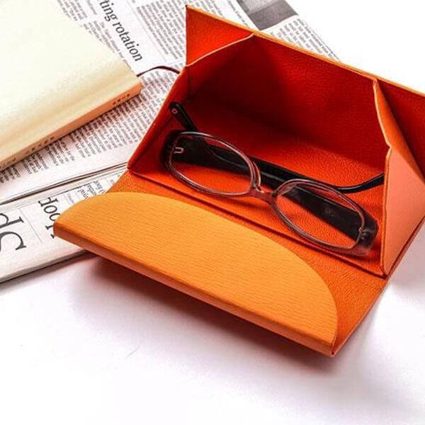 メガネケース おしゃれ ジャン・ルソー ソイエンボス カーフ Jean Rousseau プレゼント クリスマス 男性 誕生日 退職祝い