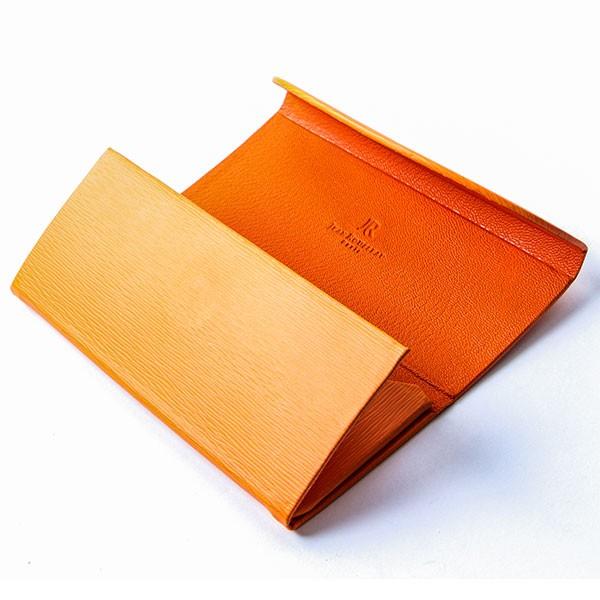 メガネケース おしゃれ ジャン・ルソー ソイエンボス カーフ Jean Rousseau プレゼント クリスマス 男性 誕生日 退職祝い 